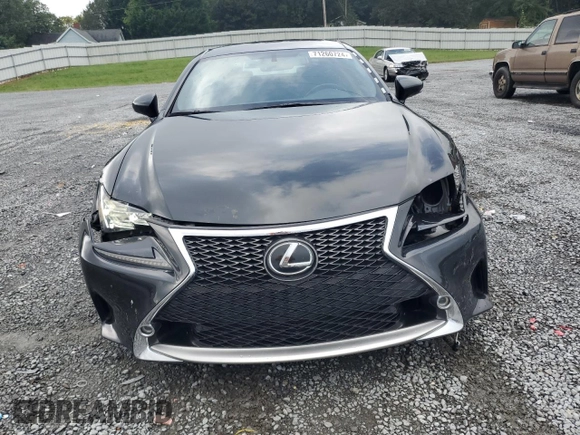 2017 Lexus RC 350 z VIN JTHHE5BC8H5015755, wystawiony jako Copart lot #71260724 z przebiegiem 70 238 mil mil oraz Szkoda całkowita • Salvage title. Historia ofert i sprzedaży dostępna na DreamBid. Obrazek 5.