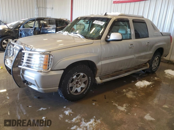 2006 Cadillac Escalade EXT z VIN 3GYEK62N46G206027, wystawiony jako Copart lot #85702774 z przebiegiem 151 721 mil mil oraz Czysty tytuł • Clean title. Historia ofert i sprzedaży dostępna na DreamBid. Obrazek 1.