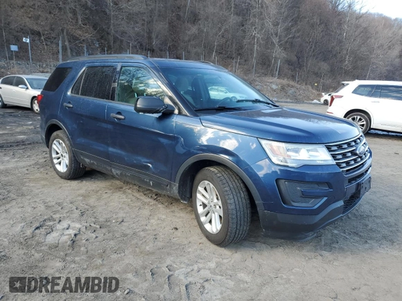 2017 Ford Explorer with VIN 1FM5K8BH5HGA53390, listed as a Copart auction lot 46800405 with 115,352 mi miles and Salvage Title. Bid and sale history available at carsss.com. Image 4.