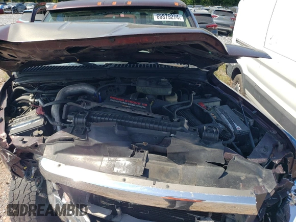2004 Ford F-350 XL with VIN 1FTSW31P34EC83264, listed as a Copart auction lot 66875274 with 263,081 mi miles and Salvage title. Bid and sale history available at DreamBid. Image 11.