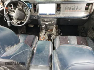 2023 Ford Bronco Raptor with VIN 1FMEE5JR0PLA89493, listed as a Copart auction lot 80310644 with 42,259 mi miles and Salvage Title. Bid and sale history available at carsss.com. Image 8.