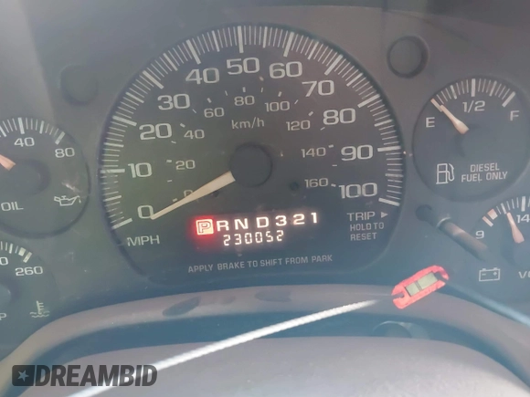 2002 GMC Savana z VIN 1GTHG35F021200273, wystawiony jako IAAI lot #41600511 z przebiegiem 230 052 mil mil oraz . Historia ofert i sprzedaży dostępna na DreamBid. Obrazek 7.