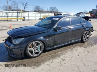 2010 Mercedes-Benz C C 63 AMG with VIN WDDGF7HB0AF381056, listed as a Copart auction lot 86566504 with 139,042 mi miles and Salvage Title. Bid and sale history available at carsss.com. Image 1.