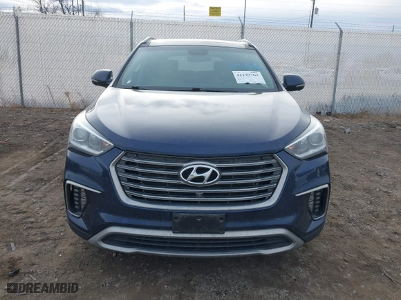 2017 Hyundai Santa Fe Limited Ultimate with VIN KM8SRDHF4HU214472, listed as a IAAI auction lot 41149762 with 54,549 mi miles. Bid and sale history available at carsss.com. Image 12.