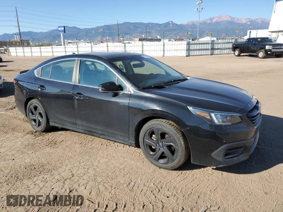 2022 Subaru Legacy Sport with VIN 4S3BWAH6XN3003290, listed as a Copart auction lot 70292284 with 46,850 mi miles and Salvage Title. Bid and sale history available at carsss.com. Image 4.