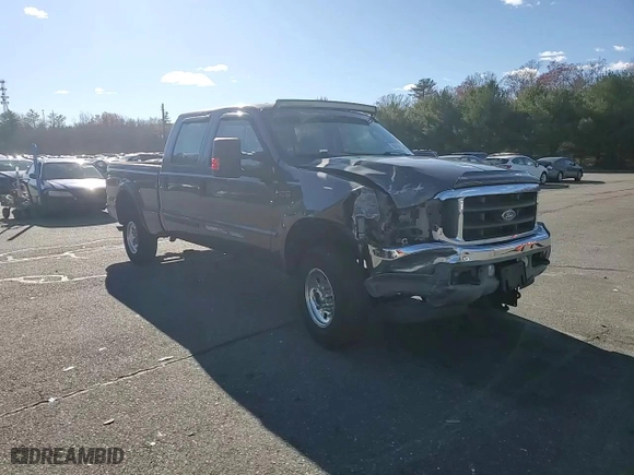 2003 Ford Super Duty F-250 XL with VIN 1FTNW21L53ED43712, listed as a Copart auction lot 80456984 with 233,142 mi miles and Salvage Title. Bid and sale history available at carsss.com. Image 10.