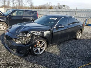 2017 BMW 4 Series 430i with VIN WBA4F7C5XHG786924, listed as a Copart auction lot 86157594 with 0 mi miles and Salvage Title. Bid and sale history available at carsss.com. Image 1.