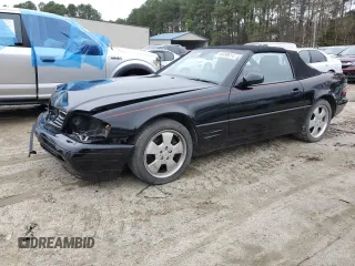 1999 Mercedes-Benz SL-Class with VIN WDBFA68F0XF184008, listed as a Copart auction lot 84998014 with 74,809 mi miles and Salvage Title. Bid and sale history available at carsss.com. Image 1.