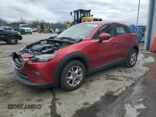 2019 Mazda CX-3 Sport with VIN JM1DKFB78K1452543, listed as a Copart auction lot 48328575 with 121,541 mi miles and Salvage Title. Bid and sale history available at carsss.com. Image 1.