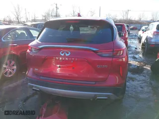 2023 Infiniti QX50 SENSORY with VIN 3PCAJ5EB7PF108118, listed as a IAAI auction lot 41425434 with 16,968 mi miles. Bid and sale history available at carsss.com. Image 17.