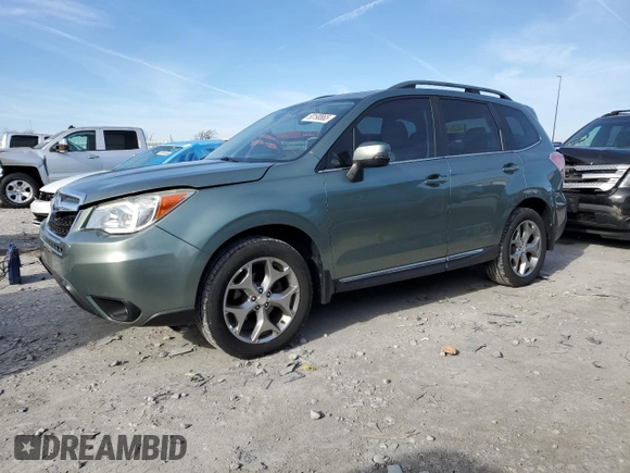 2016 Subaru Forester 2.5i Touring with VIN JF2SJAXC3GH556392, listed as a Copart auction lot 50190865 with 62,324 mi miles and Salvage Title. Bid and sale history available at carsss.com. Image 1.