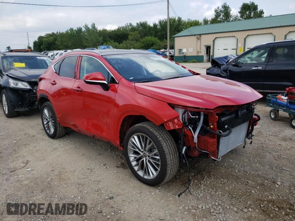 2023 Lexus NX 350h Luxury with VIN 2T2HKCEZ3PC015304, listed as a Copart auction lot 63132423 with Not Provided miles and . Bid and sale history available at DreamBid. Image 4.