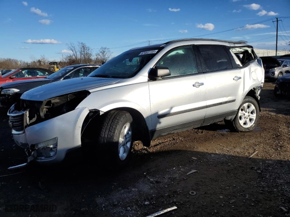 2014 Chevrolet Traverse LS with VIN 1GNKRFED5EJ136274, listed as a Copart auction lot 47463195 with 168,524 mi miles and Salvage Title. Bid and sale history available at carsss.com. Image 1.