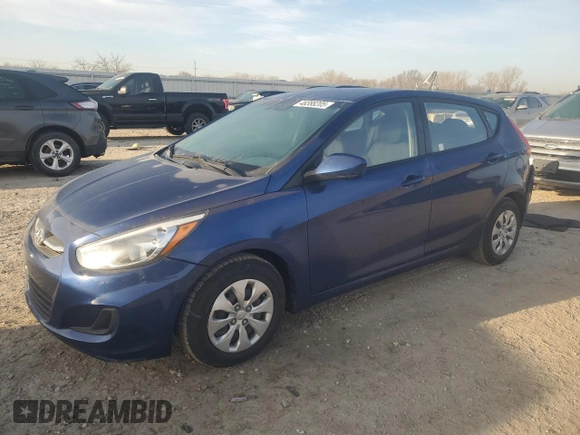 2015 Hyundai Accent GS with VIN KMHCT5AE9FU228376, listed as a Copart auction lot 48388205 with 79,605 mi miles and Salvage Title. Bid and sale history available at carsss.com. Image 1.