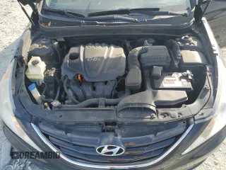 2013 Hyundai Sonata GLS with VIN 5NPEB4AC1DH553829, listed as a Copart auction lot 44601845 with 107,567 mi miles and Salvage Title. Bid and sale history available at carsss.com. Image 11.