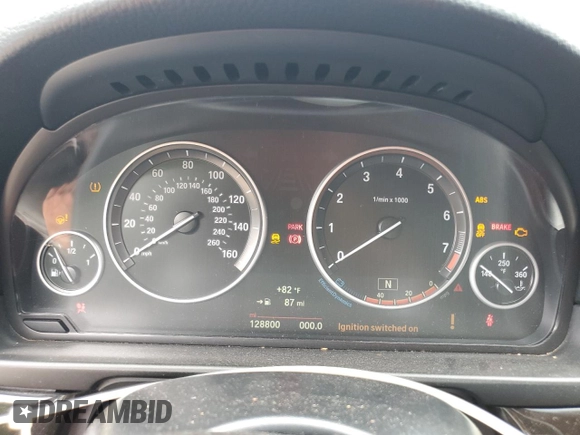 2016 BMW 5 Series 528i xDrive with VIN WBA5A7C5XGG148447, listed as a Copart auction lot 56825455 with 128,800 mi miles and Clean title. Bid and sale history available at DreamBid. Image 9.