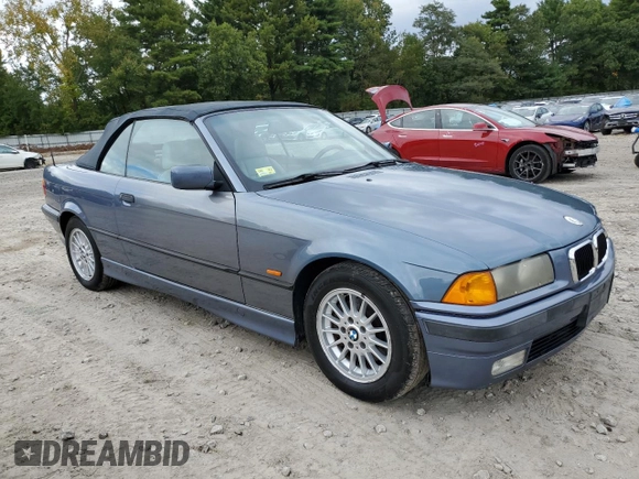 1999 BMW 3 Series 323icA with VIN WBABJ8339XEM25396, listed as a Copart auction lot 72958654 with 145,372 mi miles and Clean Title. Bid and sale history available at carsss.com. Image 4.