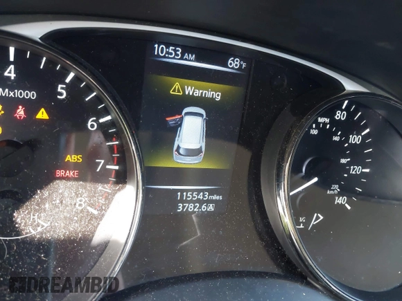 2016 Nissan Rogue SV with VIN JN8AT2MT2GW021438, listed as a IAAI auction lot 40781914 with 115,543 mi miles and . Bid and sale history available at carsss.com. Image 14.