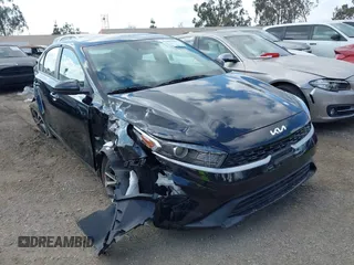 2024 Kia Forte LXS with VIN 3KPF24AD1RE760133, listed as a IAAI auction lot 41493442 with 11,064 mi miles. Bid and sale history available at carsss.com. Image 1.