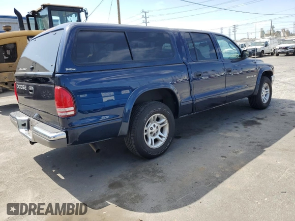 2001 Dodge Dakota с VIN 1B7HL2AX31S278317, выставлен на аукционе Copart как лот 55467745 с пробегом 86 799 миль миль и Чистый • Clean title. История ставок и продаж доступна на DreamBid. Изображение 3.