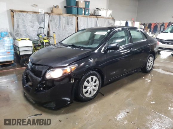 2010 Toyota Corolla with VIN 1NXBU4EE2AZ256302, listed as a Copart auction lot 45132855 with 158,508 mi miles and Non Repairable. Bid and sale history available at carsss.com. Image 1.