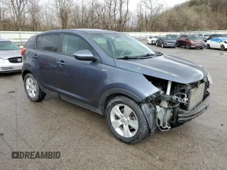 2012 Kia Sportage LX with VIN KNDPBCA25C7285039, listed as a Copart auction lot 52620735 with 197,305 mi miles and Salvage title. Bid and sale history available at DreamBid. Image 4.