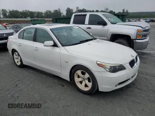 2004 BMW 5 Series 530i z VIN WBANA735X4B807183, wystawiony jako Copart lot #59941795 z przebiegiem 192 446 mil mil oraz Szkoda całkowita • Salvage title. Historia ofert i sprzedaży dostępna na DreamBid. Obrazek 4.