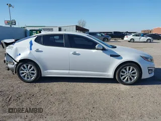 2015 Kia Optima EX with VIN 5XXGN4A7XFG492143, listed as a IAAI auction lot 41383518 with 135,353 mi miles. Bid and sale history available at carsss.com. Image 14.