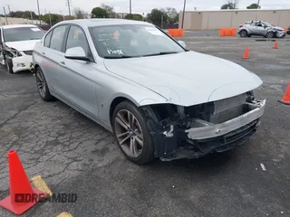 2017 BMW 3 Series 330e iPerformance with VIN WBA8E1C59HK480327, listed as a IAAI auction lot 41809395 with 74,919 mi miles. Bid and sale history available at carsss.com. Image 1.