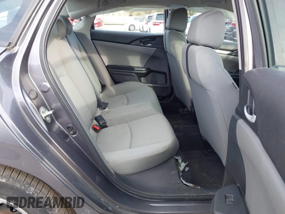 2017 Honda Civic Sedan LX with VIN 19XFC2F63HE222639, listed as a IAAI auction lot 41698385 with 134,708 mi miles. Bid and sale history available at carsss.com. Image 8.