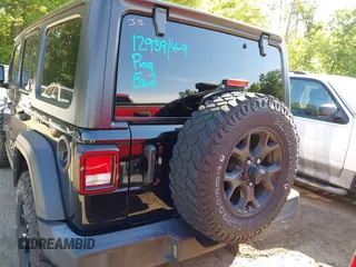 2021 Jeep Wrangler Unlimited Sport S with VIN 1C4HJXDNXMW646194, listed as a IAAI auction lot 42243169 with 44,237 mi miles and . Bid and sale history available at DreamBid. Image 16.