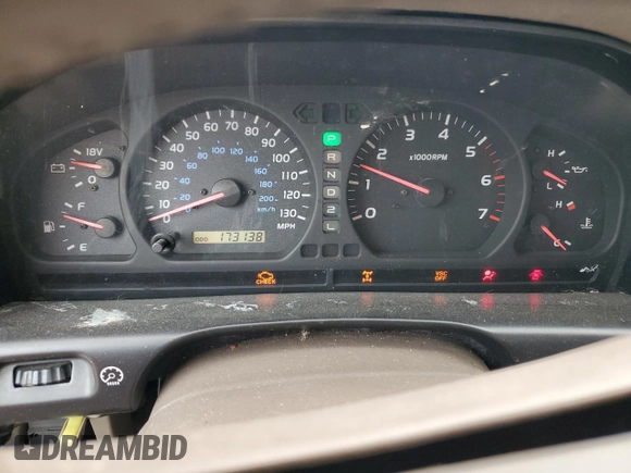 2000 Toyota Land Cruiser with VIN JT3HT05J9Y0101498, listed as a Copart auction lot 76126734 with 173,138 mi miles and Salvage Title. Bid and sale history available at carsss.com. Image 9.