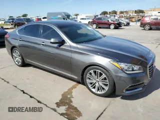 2019 Genesis G80 3.8L with VIN KMHGN4JE1KU290144, listed as a Copart auction lot 67966504 with 54,983 mi miles and Clean Title. Bid and sale history available at DreamBid. Image 4.