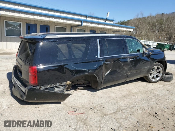 2016 Chevrolet Suburban LTZ with VIN 1GNSKJKC8GR288248, listed as a Copart auction lot 49690715 with Not Provided miles and Salvage Title. Bid and sale history available at DreamBid. Image 3.