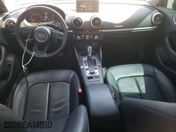 2018 Audi A3 Sedan Premium with VIN WAUAUGFF0J1023767, listed as a Copart auction lot 68046483 with 79,747 mi miles. Bid and sale history available at carsss.com. Image 8.