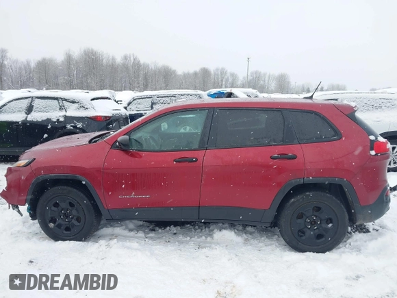 2017 Jeep Cherokee Sport with VIN 1C4PJMAB1HD225079, listed as a IAAI auction lot 40998022 with 128,690 mi miles and . Bid and sale history available at DreamBid. Image 15.
