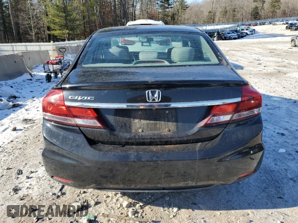 2014 Honda Civic Sedan LX with VIN 2HGFB2F59EH525646, listed as a Copart auction lot 88948255 with 79,580 mi miles and Clean Title. Bid and sale history available at carsss.com. Image 6.