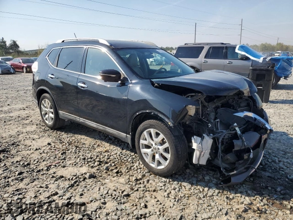 2015 Nissan Rogue SL with VIN 5N1AT2MT6FC774879, listed as a Copart auction lot 49214455 with 210,138 mi miles and Salvage Title. Bid and sale history available at carsss.com. Image 4.