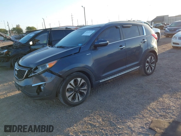 2013 Kia Sportage SX with VIN KNDPCCA60D7447693, listed as a IAAI auction lot 42025038 with Not Provided miles and . Bid and sale history available at carsss.com. Image 17.