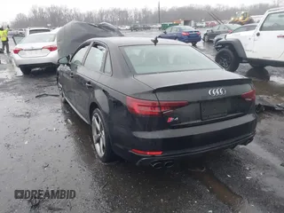 2018 Audi S4 Premium Plus with VIN WAUB4AF48JA231539, listed as a IAAI auction lot 41683501 with 18,996 mi miles. Bid and sale history available at carsss.com. Image 3.