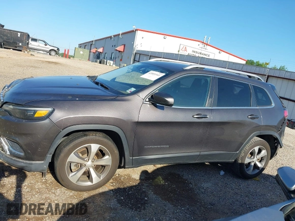 2021 Jeep Cherokee Limited with VIN 1C4PJLDX8MD179651, listed as a IAAI auction lot 42009341 with Not provided miles and . Bid and sale history available at DreamBid. Image 14.