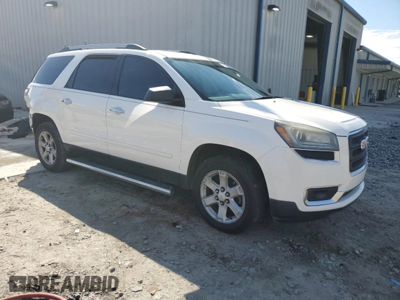 2015 GMC Acadia SLE with VIN 1GKKRPKD8FJ178852, listed as a Copart auction lot 46315435 with 216,254 mi miles and Salvage Title. Bid and sale history available at carsss.com. Image 4.