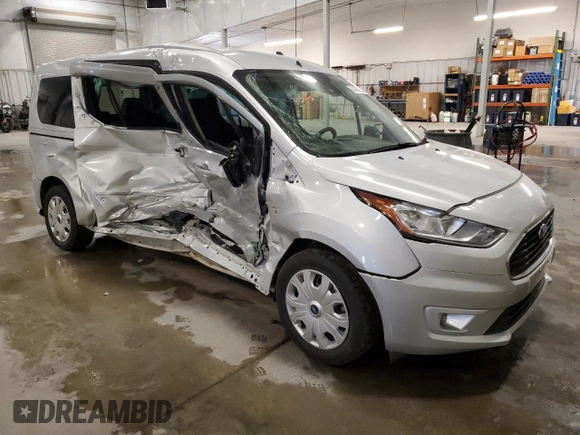 2020 Ford Transit Connect XLT z VIN NM0GE9F22L1447499, wystawiony jako Copart lot #63365055 z przebiegiem 53 564 mil mil oraz Nie do naprawy • Non repairable. Historia ofert i sprzedaży dostępna na DreamBid. Obrazek 4.