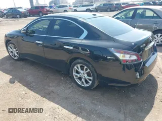 2012 Nissan Maxima SV with VIN 1N4AA5AP0CC801014, listed as a IAAI auction lot 42013407 with 162,306 mi miles and . Bid and sale history available at DreamBid. Image 3.
