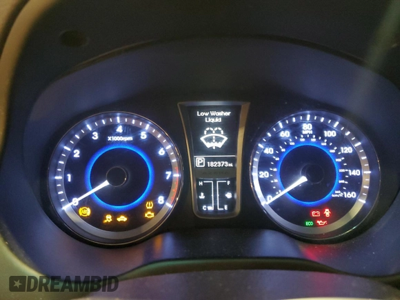 2014 Hyundai Azera with VIN KMHFG4JG5EA386081, listed as a Copart auction lot 42995905 with 182,373 mi miles and Clean title. Bid and sale history available at DreamBid. Image 9.