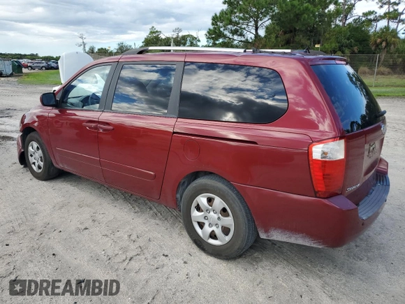 2010 Kia Sedona LX with VIN KNDMG4C38A6341851, listed as a Copart auction lot 72227594 with 174,164 mi miles and Salvage Title. Bid and sale history available at carsss.com. Image 2.