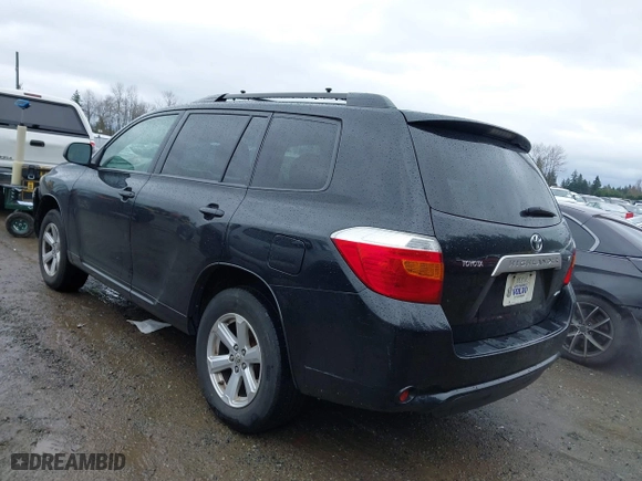2008 Toyota Highlander with VIN JTEES41A882023486, listed as a IAAI auction lot 41874249 with 190,905 mi miles. Bid and sale history available at carsss.com. Image 3.