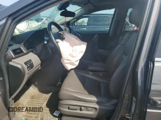 2014 Honda Odyssey EX-L with VIN 5FNRL5H61EB046093, listed as a Copart auction lot 61930335 with Not provided miles and Salvage title. Bid and sale history available at DreamBid. Image 7.