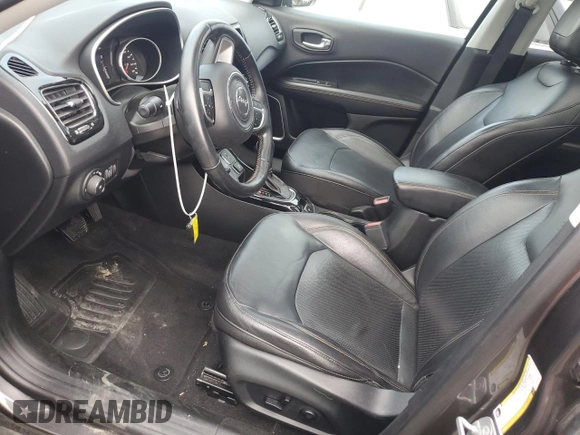 2018 Jeep Compass Limited z VIN 3C4NJDCB1JT222462, wystawiony jako Copart lot #57334595 z przebiegiem 86 306 mil mil oraz Szkoda całkowita • Salvage title. Historia ofert i sprzedaży dostępna na DreamBid. Obrazek 7.