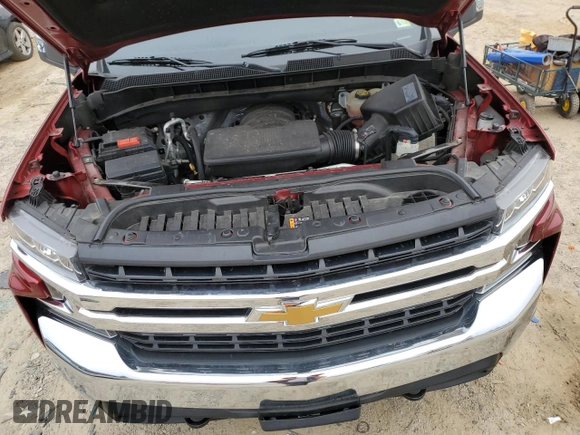 2021 Chevrolet Silverado 1500 LT with VIN 1GCUYDED2MZ179981, listed as a Copart auction lot 48938385 with 49,625 mi miles and Salvage Title. Bid and sale history available at carsss.com. Image 11.